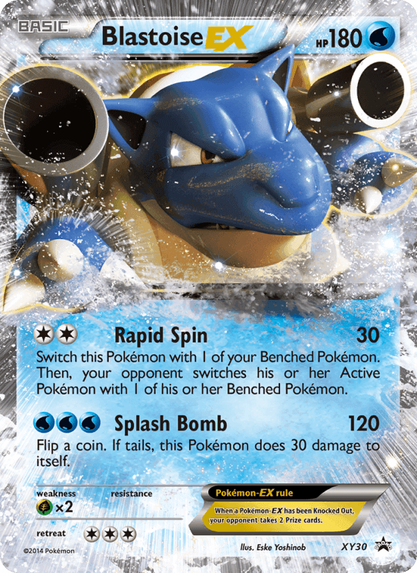 XY Black Star Promos の XY30 番、Blastoise EX