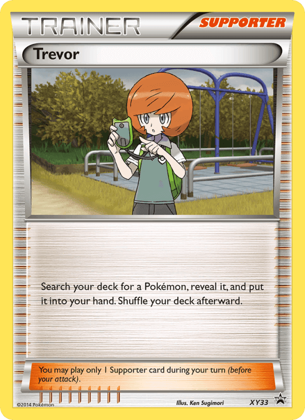 XY Black Star Promos の XY33 番、Trevor