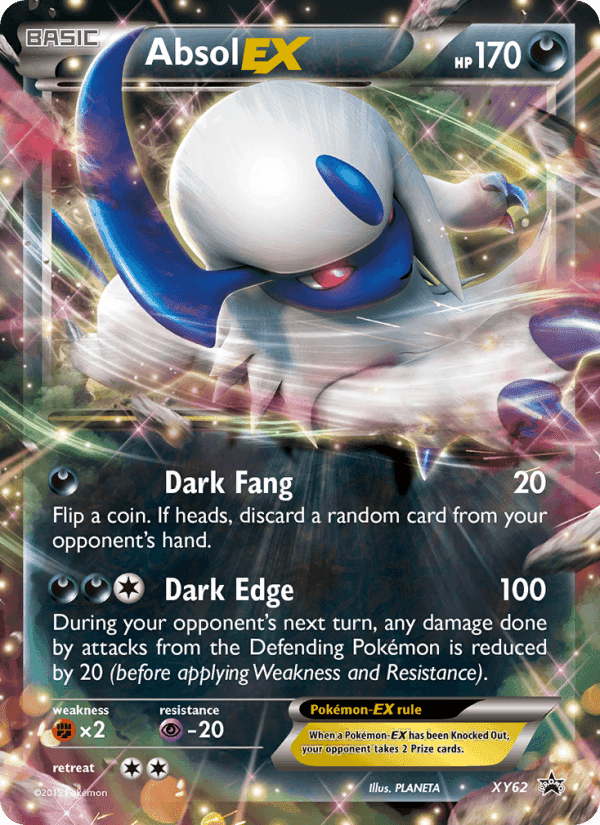 Absol EX, carta XY62 di XY Promo