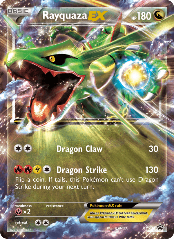 Rayquaza EX, carta XY73 di XY Promo