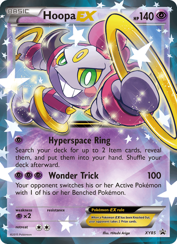 Hoopa EX, carte XY85 de XY Black Star Promos