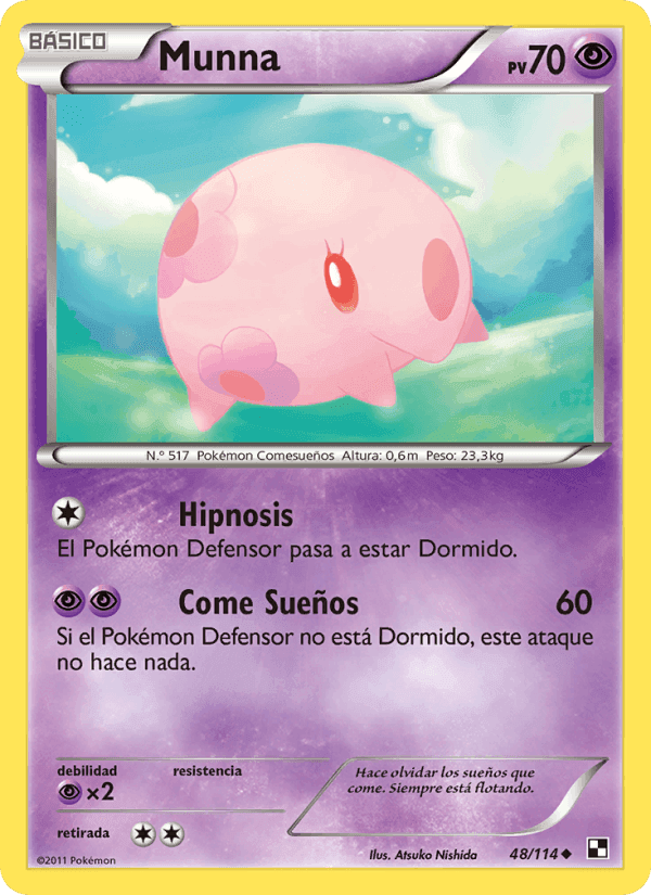 Munna, carta 48 de Negro y Blanco