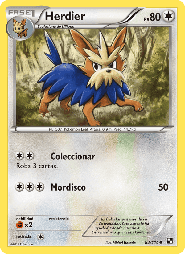 Herdier, carta 82 de Negro y Blanco