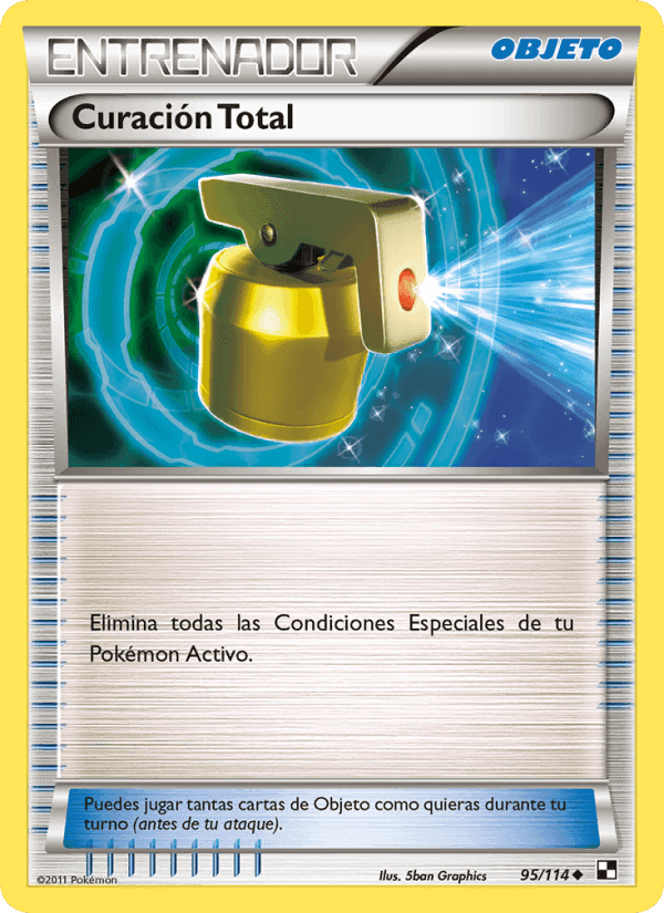 Curación Total, card 95 from Negro y Blanco