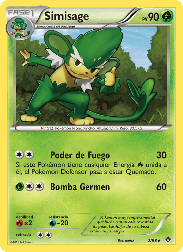 Simisage, carta 2 de Fuerzas Emergentes