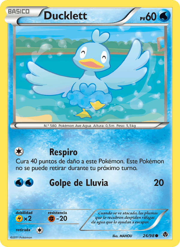 Ducklett, carta 26 de Fuerzas Emergentes