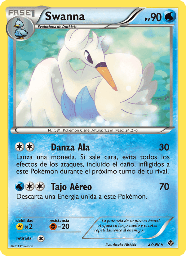 Swanna, carta 27 de Fuerzas Emergentes