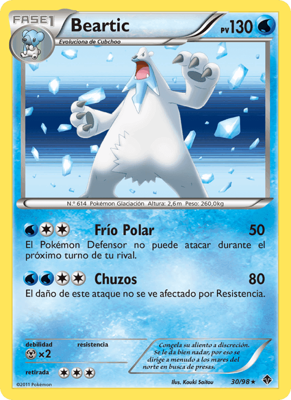 Beartic, carta 30 de Fuerzas Emergentes