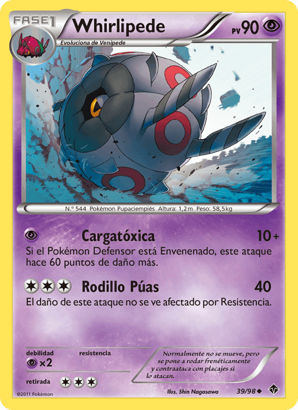 Whirlipede, carta 39 de Fuerzas Emergentes