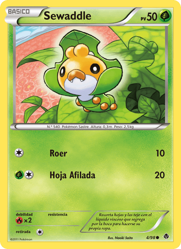 Sewaddle, carta 4 de Fuerzas Emergentes