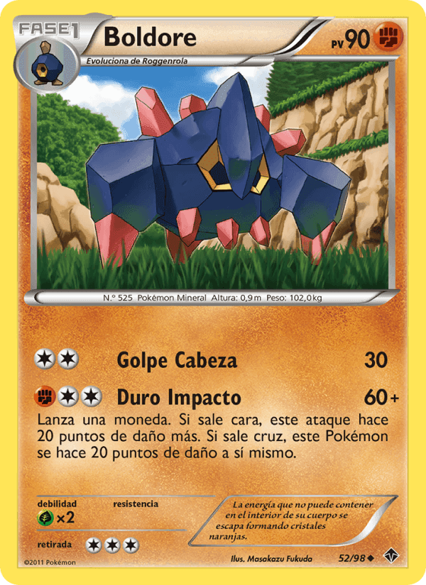 Boldore, carta 52 de Fuerzas Emergentes