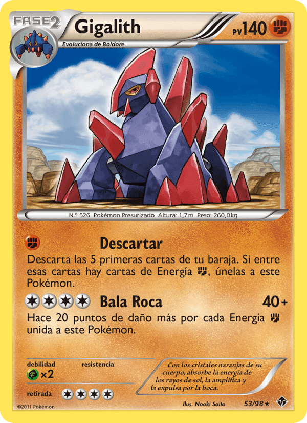 Gigalith, carta 53 de Fuerzas Emergentes