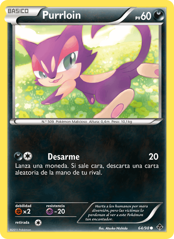 Purrloin, carta 64 de Fuerzas Emergentes