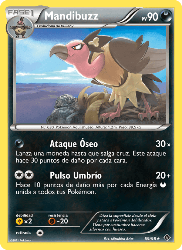 Mandibuzz, carta 69 de Fuerzas Emergentes