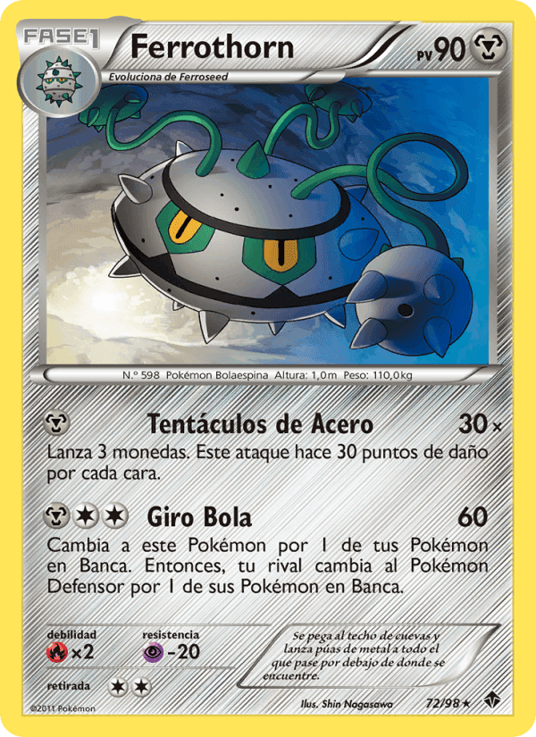 Ferrothorn, carta 72 de Fuerzas Emergentes