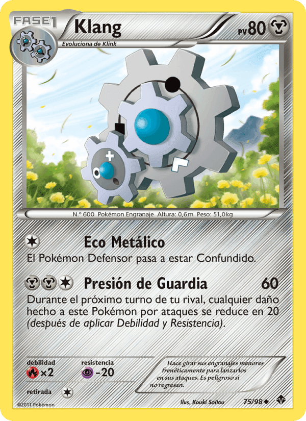 Klang, carta 75 de Fuerzas Emergentes