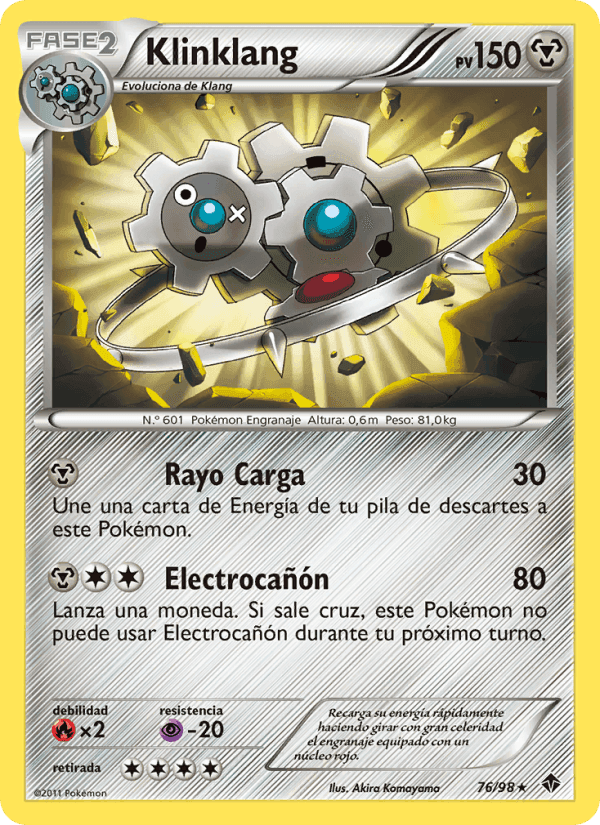 Klinklang, carta 76 de Fuerzas Emergentes