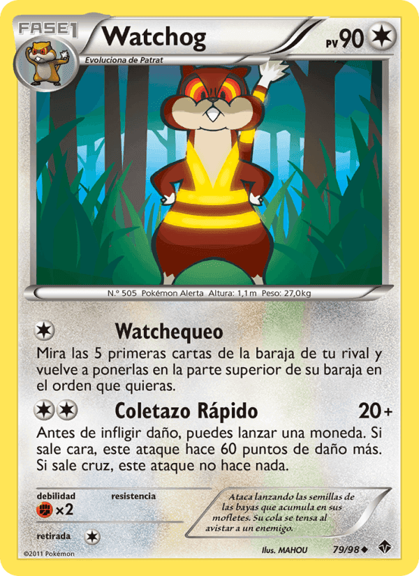 Watchog, carta 79 de Fuerzas Emergentes