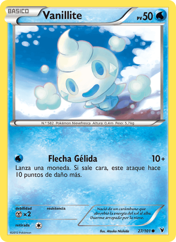 Vanillite, carta 27 di Nobles Victorias