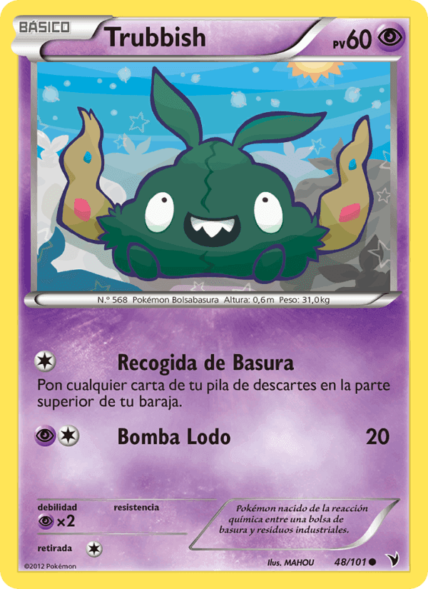Trubbish, carta 48 de Nobles Victorias