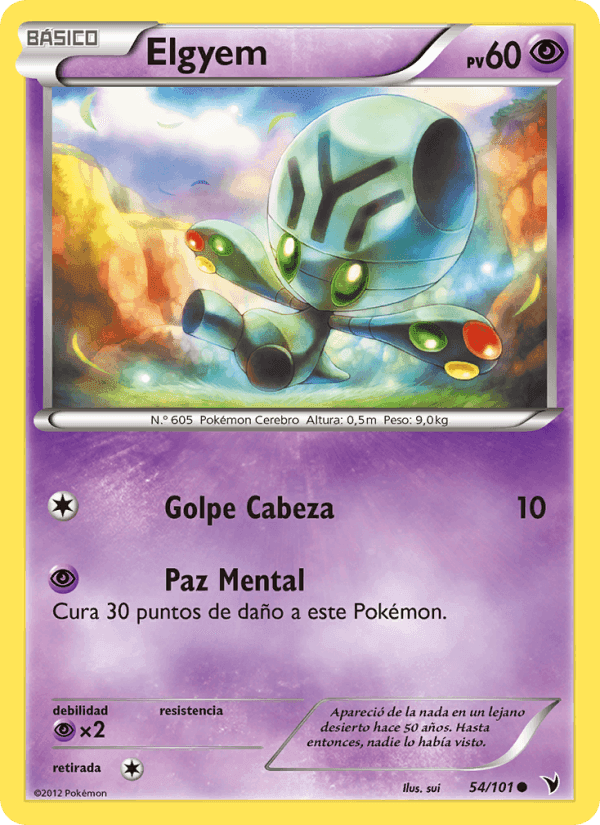 Elgyem, card 54 from Nobles Victorias