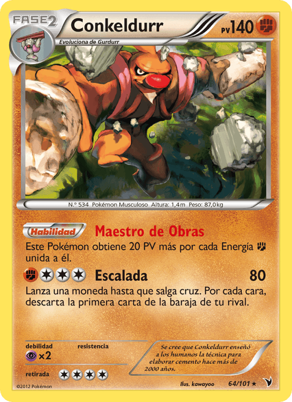 Conkeldurr, carta 64 de Nobles Victorias
