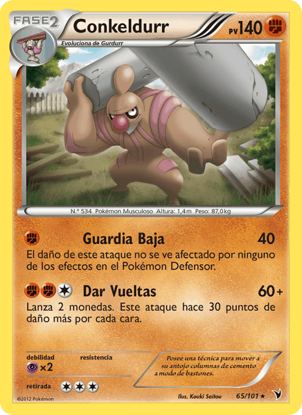 Conkeldurr, carta 65 de Nobles Victorias