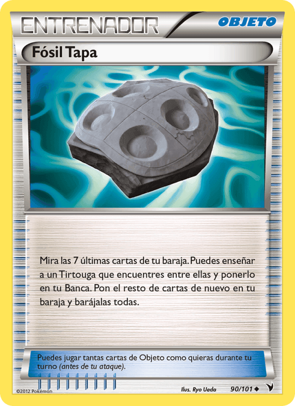Fósil Tapa, card 90 from Nobles Victorias