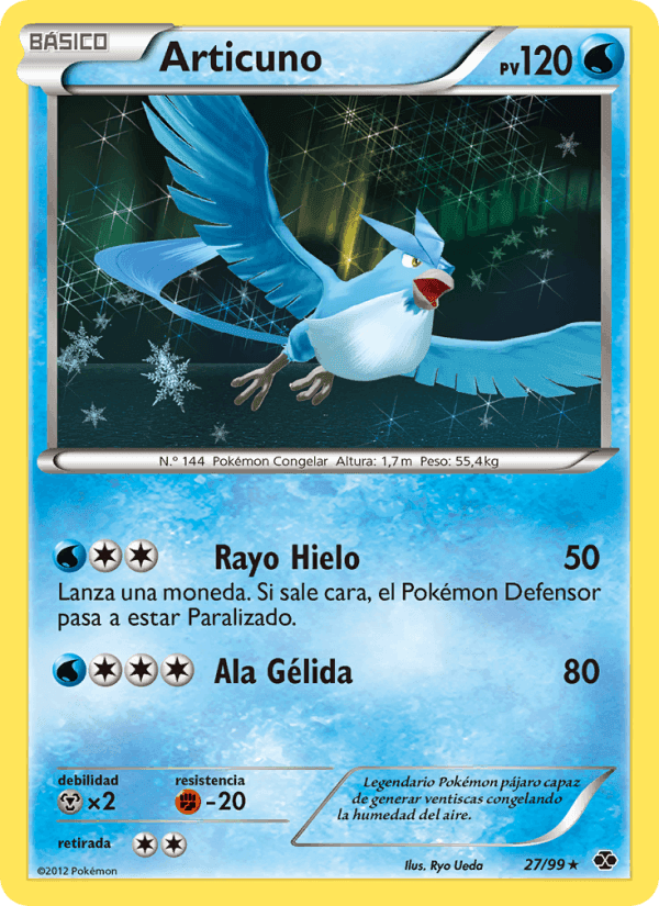 Articuno, carta 27 de Próximos Destinos