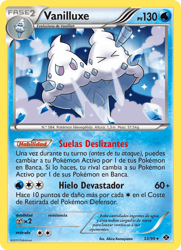 Vanilluxe, carta 33 de Próximos Destinos