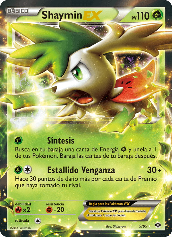 Shaymin-EX, carta 5 di Próximos Destinos