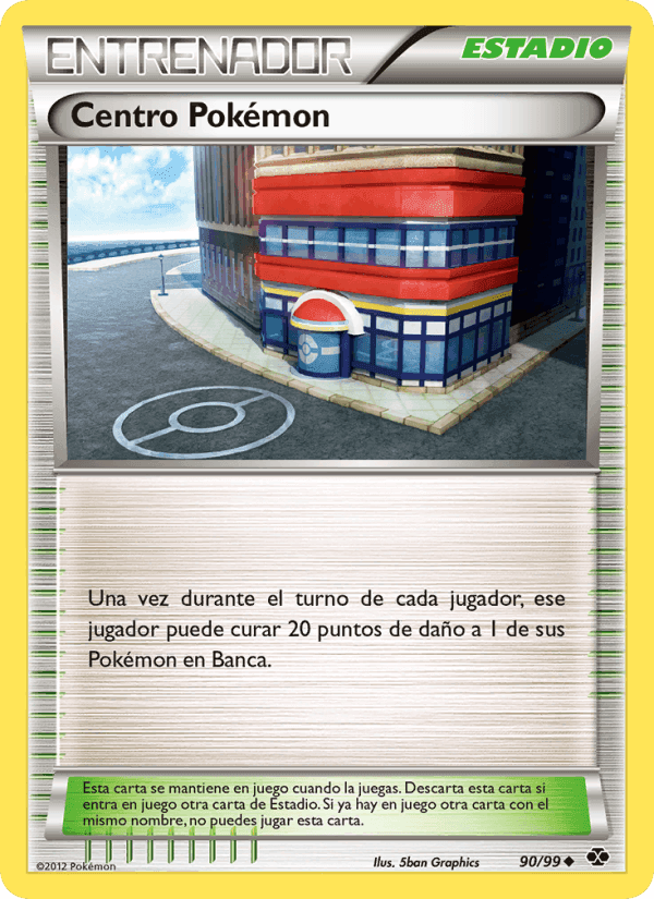 Centro Pokémon, card 90 from Próximos Destinos