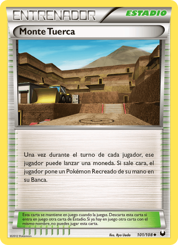 Monte Tuerca, carta 101 de Oscuros Exploradores