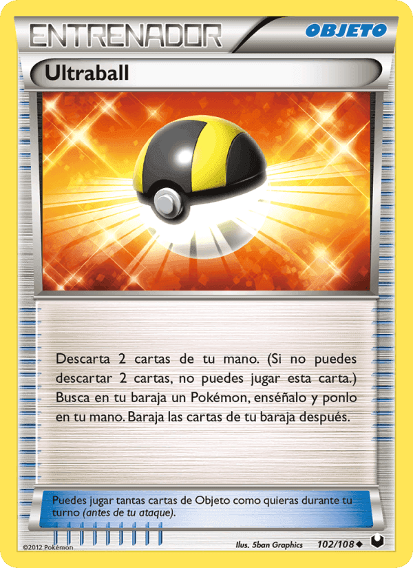 Ultraball, carta 102 de Oscuros Exploradores