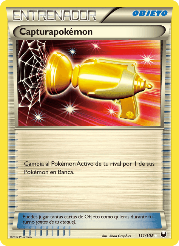 Capturapokémon, card 111 from Oscuros Exploradores