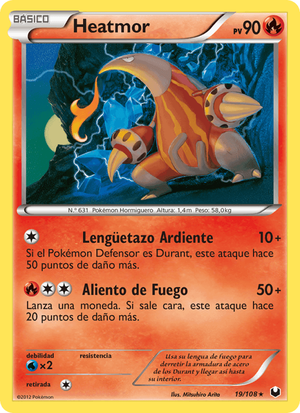 Heatmor, carte 19 de Oscuros Exploradores