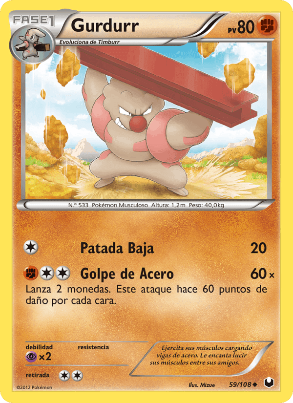 Gurdurr, carta 59 de Oscuros Exploradores