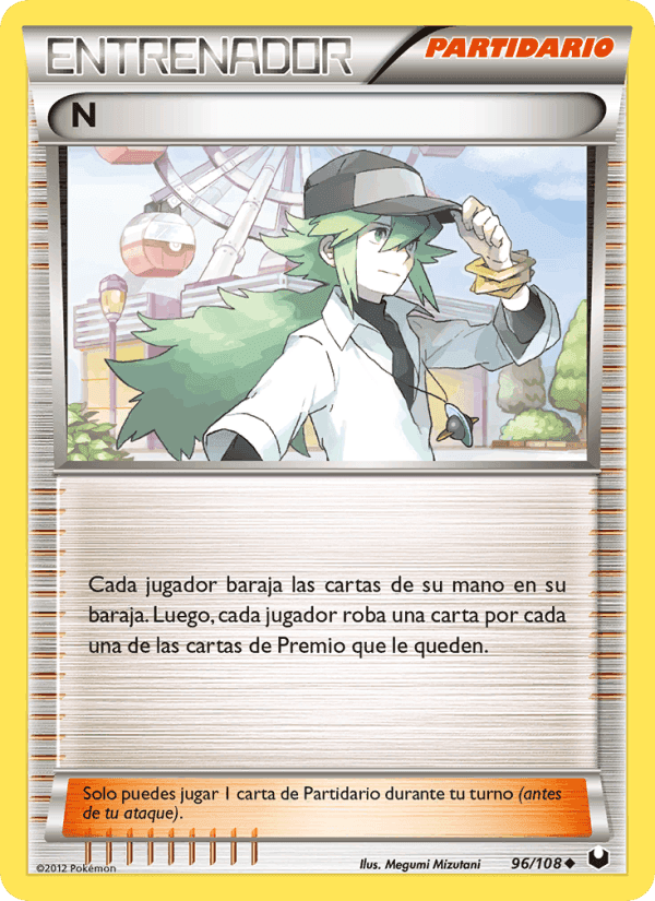 N, card 96 from Oscuros Exploradores