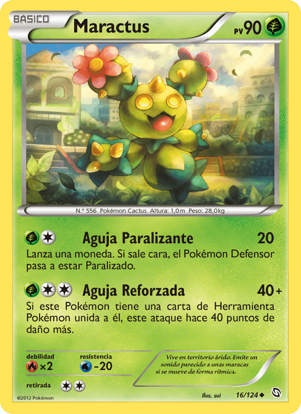 Maractus, carta 16 de Dragones Majestuosos