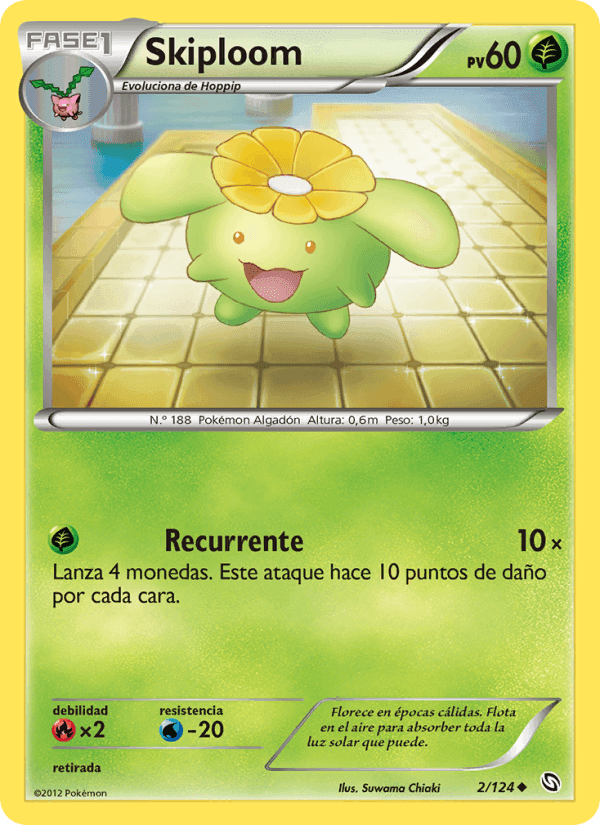 Skiploom, carte 2 de Dragones Majestuosos