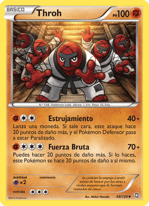 Throh, carta 68 de Dragones Majestuosos