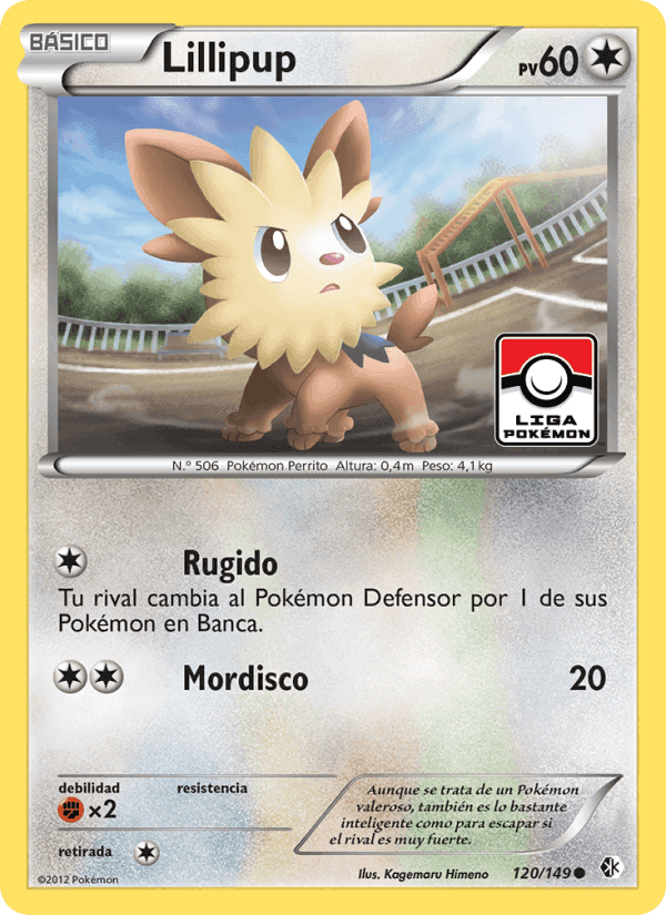 Lillipup, card 120 from Fronteras Cruzadas