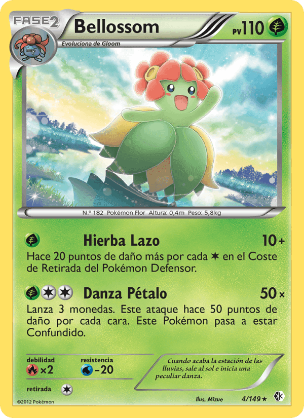 Bellossom, carta 4 di Fronteras Cruzadas