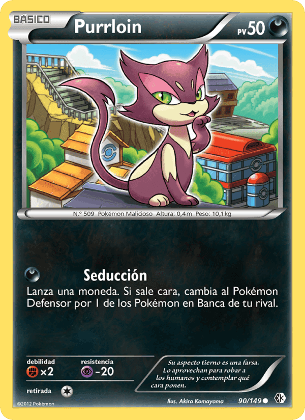 Purrloin, carta 90 di Fronteras Cruzadas