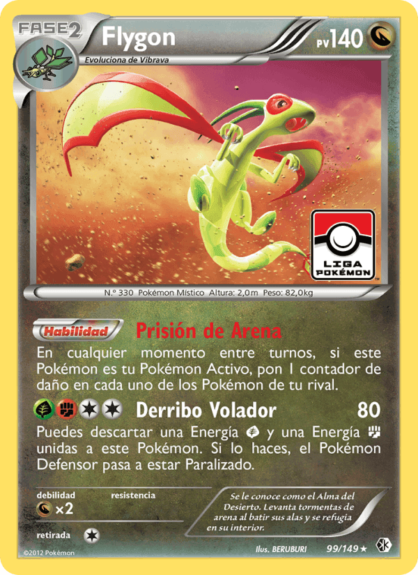 Flygon, carta 99 de Fronteras Cruzadas