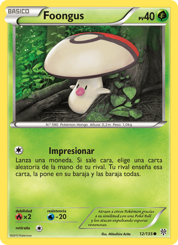Foongus, carta 12 de Tormenta Plasma