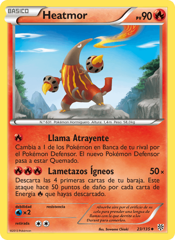 Heatmor, carta 23 de Tormenta Plasma