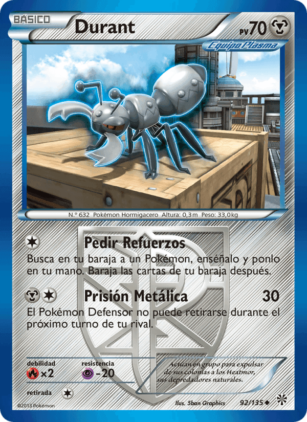 Durant, carta 92 de Tormenta Plasma