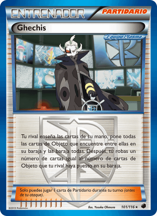 Ghechis, carta 101 di Glaciación Plasma