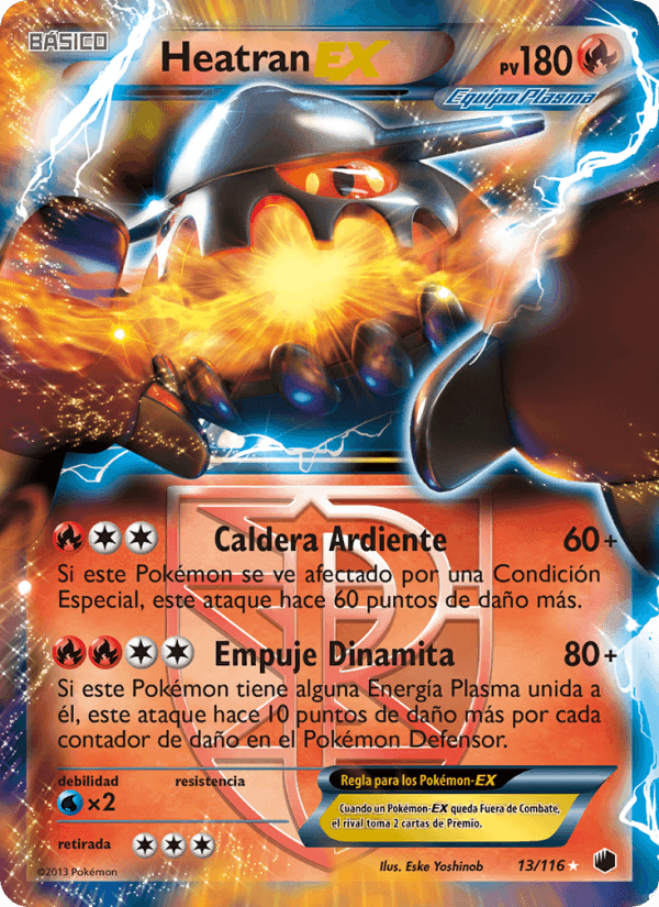 Heatran-EX, carte 13 de Glaciación Plasma